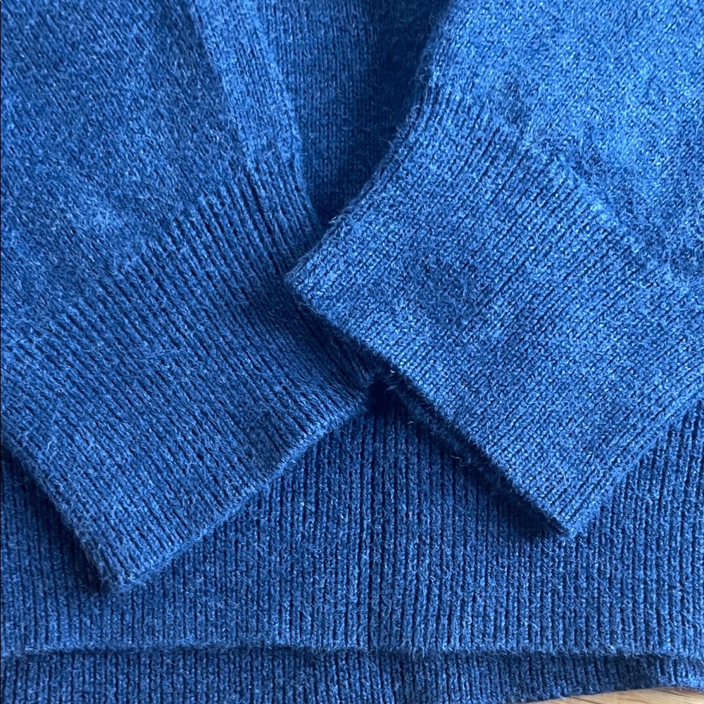Vineyard Vines Kids Blue Half-Zip Sweater - Picture 3 of 5
